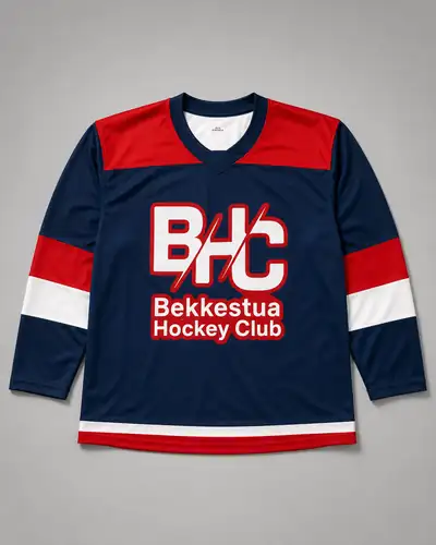 BHC Bekkestua Hockey Club kampdrakt vist forfra